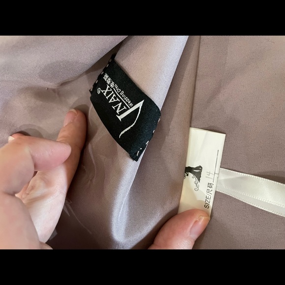 Inaix, 14 purple formal dress - Picture 5 of 5